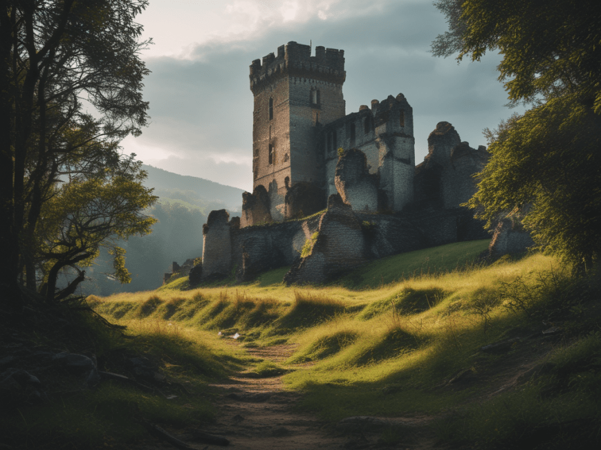 Ruinele Castelului Bocskai